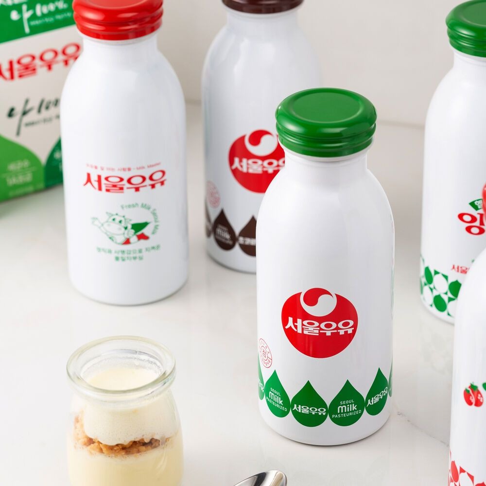 Seoul Milk Retro Insulated Stainless Steel Tumbler
