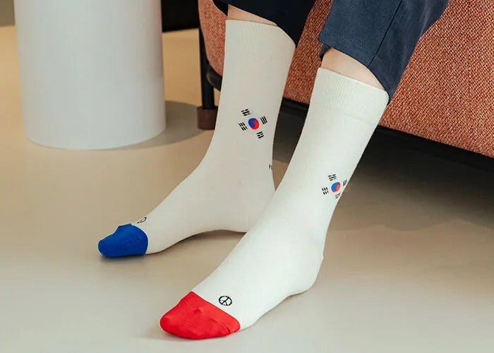 [Green Bliss] Taegeukgi Peace Socks