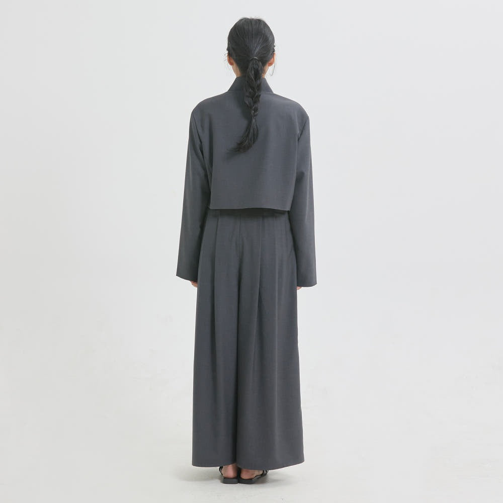 Leesle Maerang Crop Jacket [Charcoal]