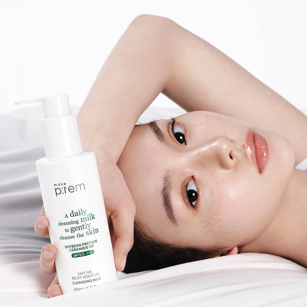 [Make P:rem] Safe Me Relief Moisture Cleansing Milk (200ml)