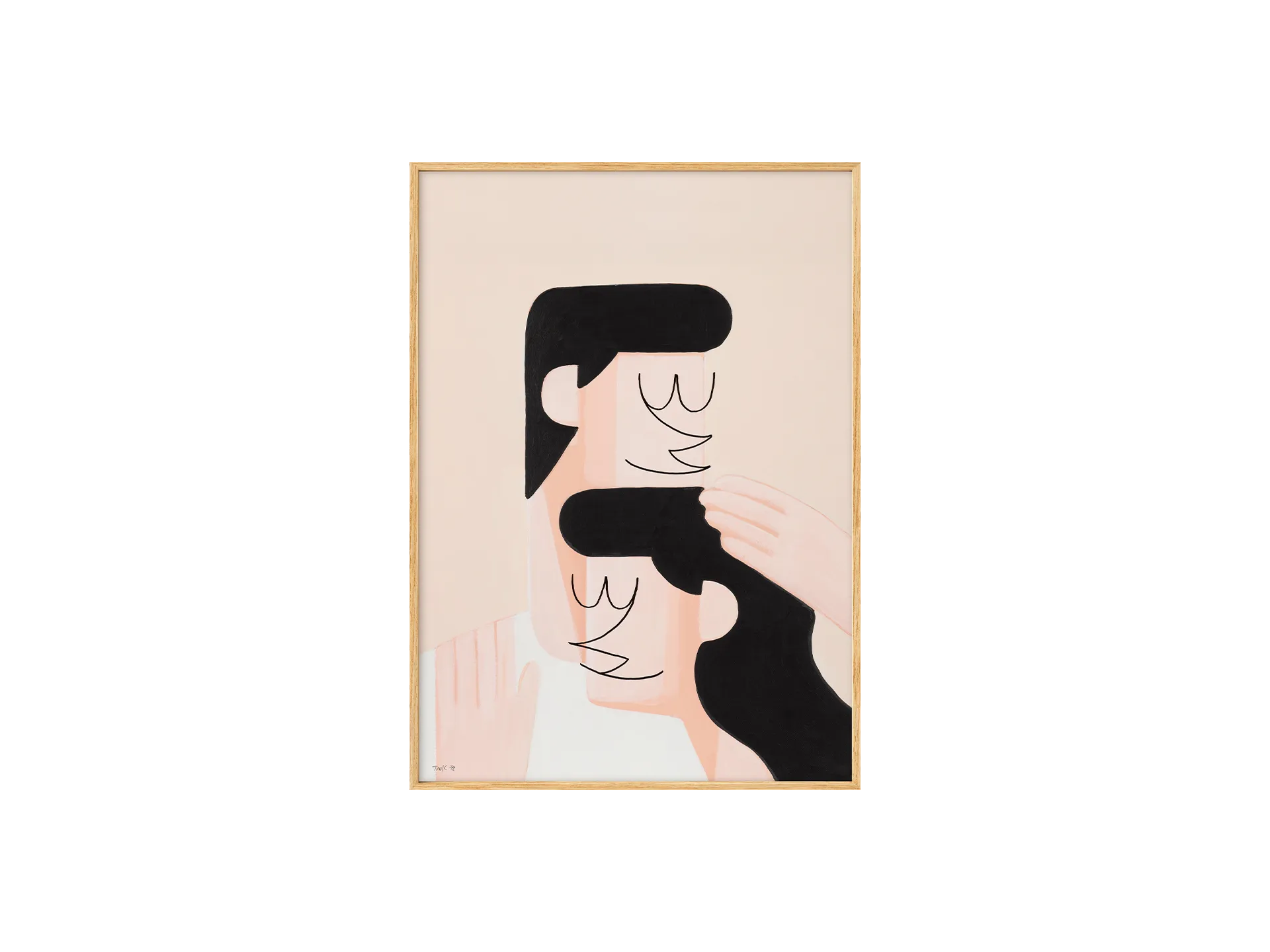 [Print Bakery] Fondness Art Poster by Yoon Hyung-taek (Vertical)