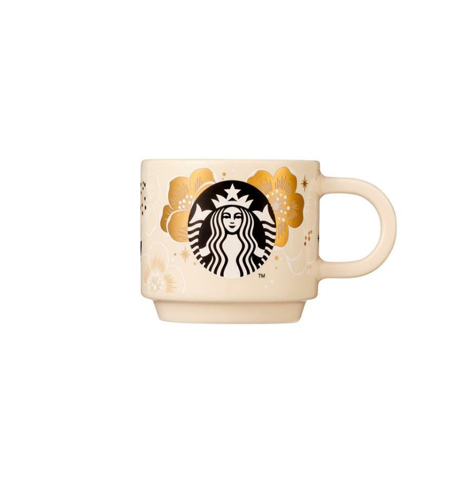 Starbucks Korea Flower Demi Mug (89ml, 2-Piece Set)