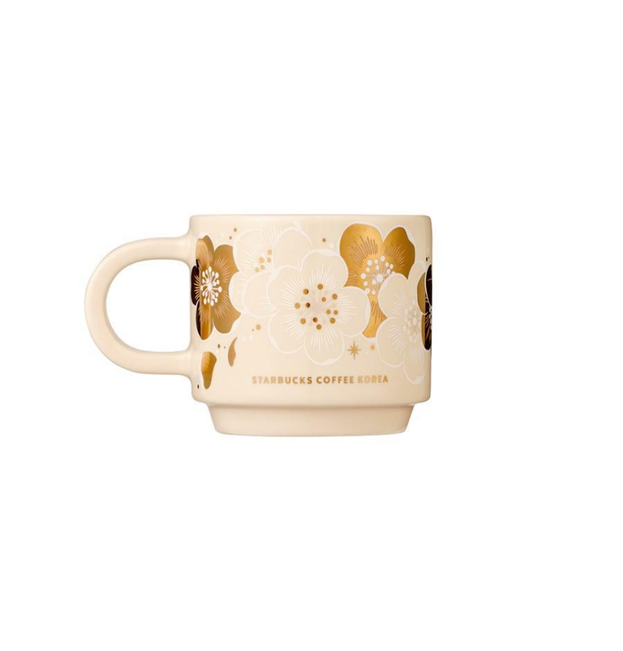 Starbucks Korea Flower Demi Mug (89ml, 2-Piece Set)