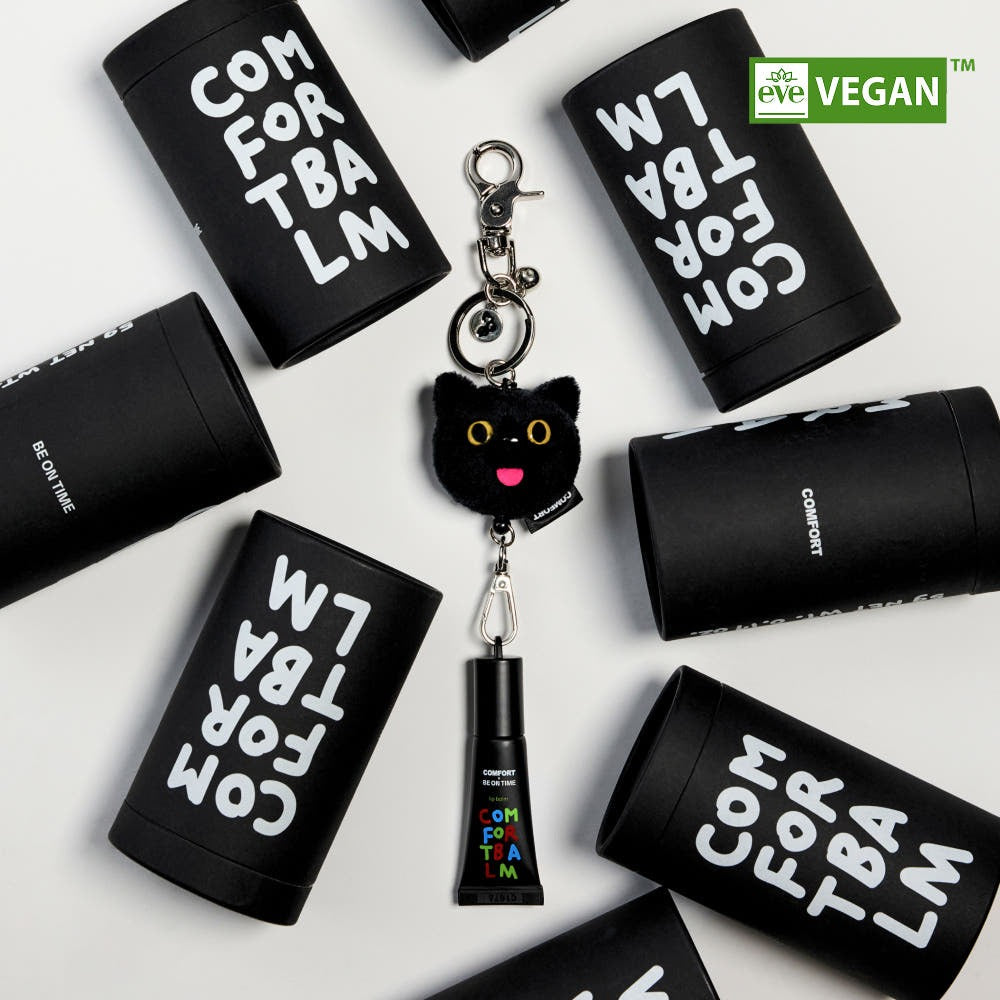 [BE ON TIME X COMFORT] Comfort Balm Keyring Lip Balm